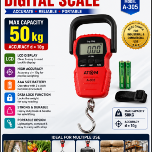 ATOM A-305 50KG HANGING SCALE