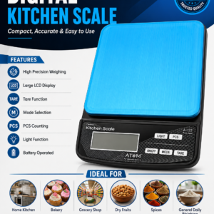 10KG DIGITAL KITCHEN SCALE A-122