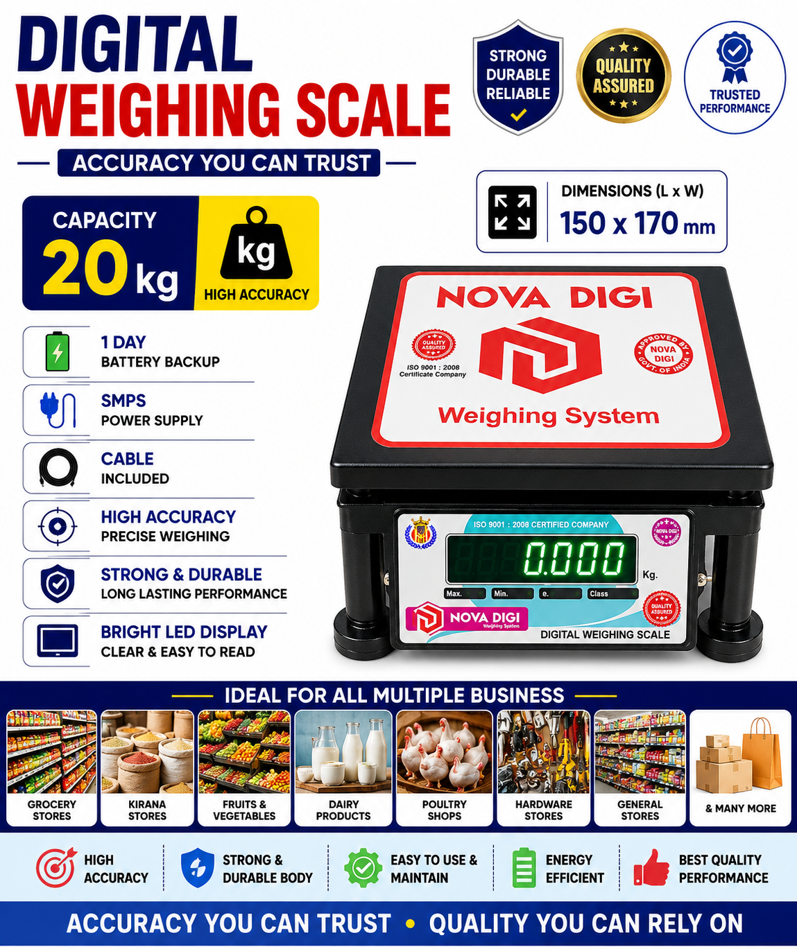 20 Kg Bench Model