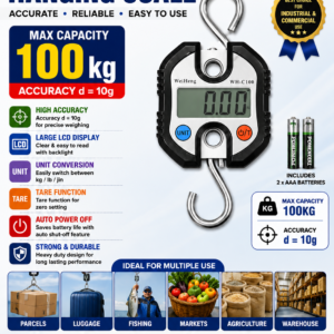 100KG DIGITAL HANGING WEIGHING SCALE