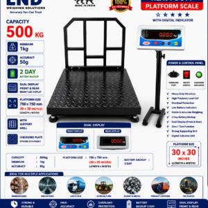 750 × 750 mm MS Platform Scale