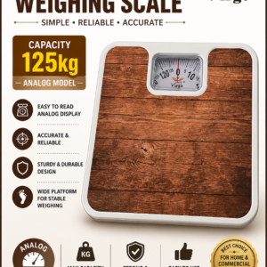 125KG CAPACITY ANALOG WEIGHING SCALE