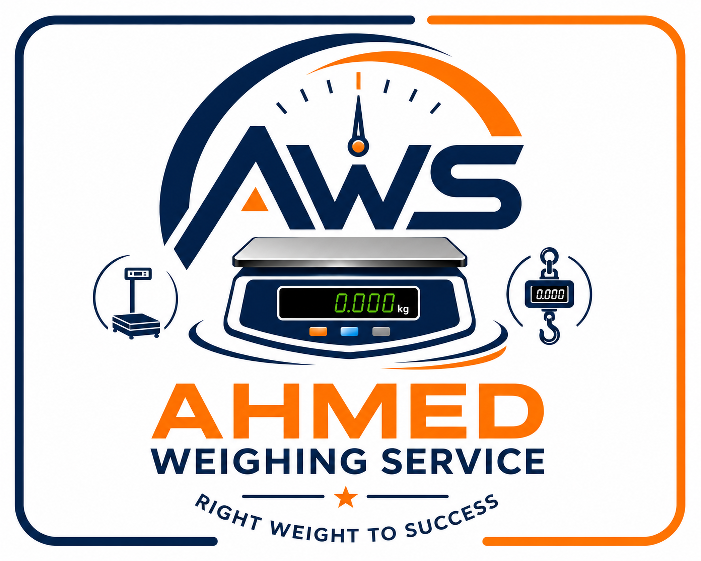 Ahmed Weighing Service Logo